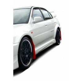 Накладки на пороги на Mitsubishi Lancer VIII Evolution V